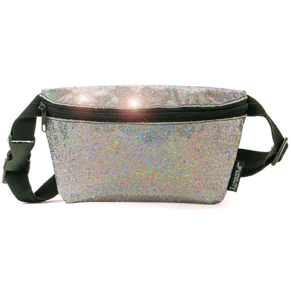Holographic Silver Fanny Pack Fydelity